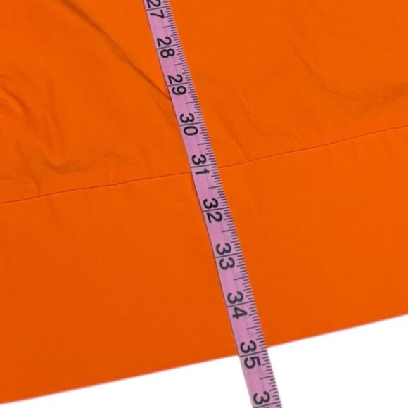 THML Orange flutter sleeve High Neck A-Line Dress size Small - Picture 14 of 14